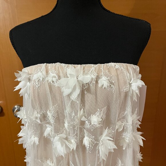 Helsi Athena Embroidered Strapless Floral Maxi NWT, Size S - Picture 5 of 6